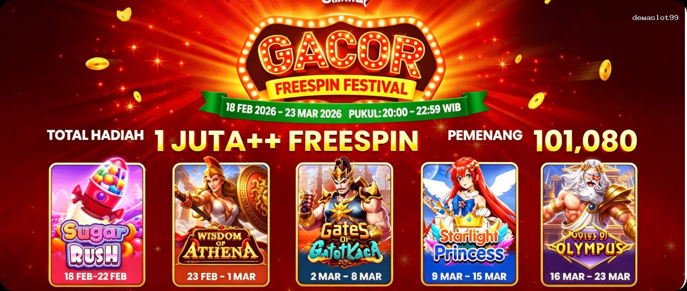 Login dewaslot99 Sekarang Bonus Melimpah